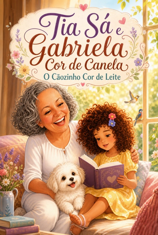 Tia Sá e Gabriela — Cor de Canela, o Cãozinho Cor de Leite