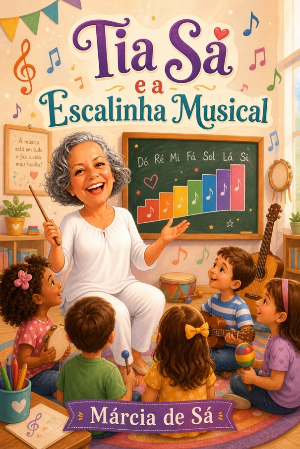 Tia Sá e a Escalinha Musical